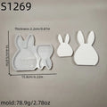 Easter Bunny Eggshell Silicone Mold – Candle, Soap & Resin DIY