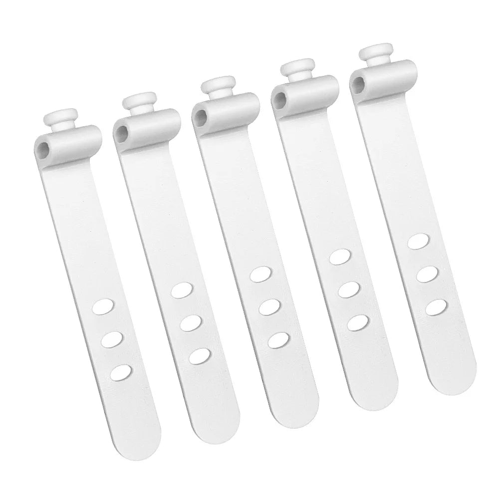 Silicone Cable Winder Clips – Earphone & Cord Organizer