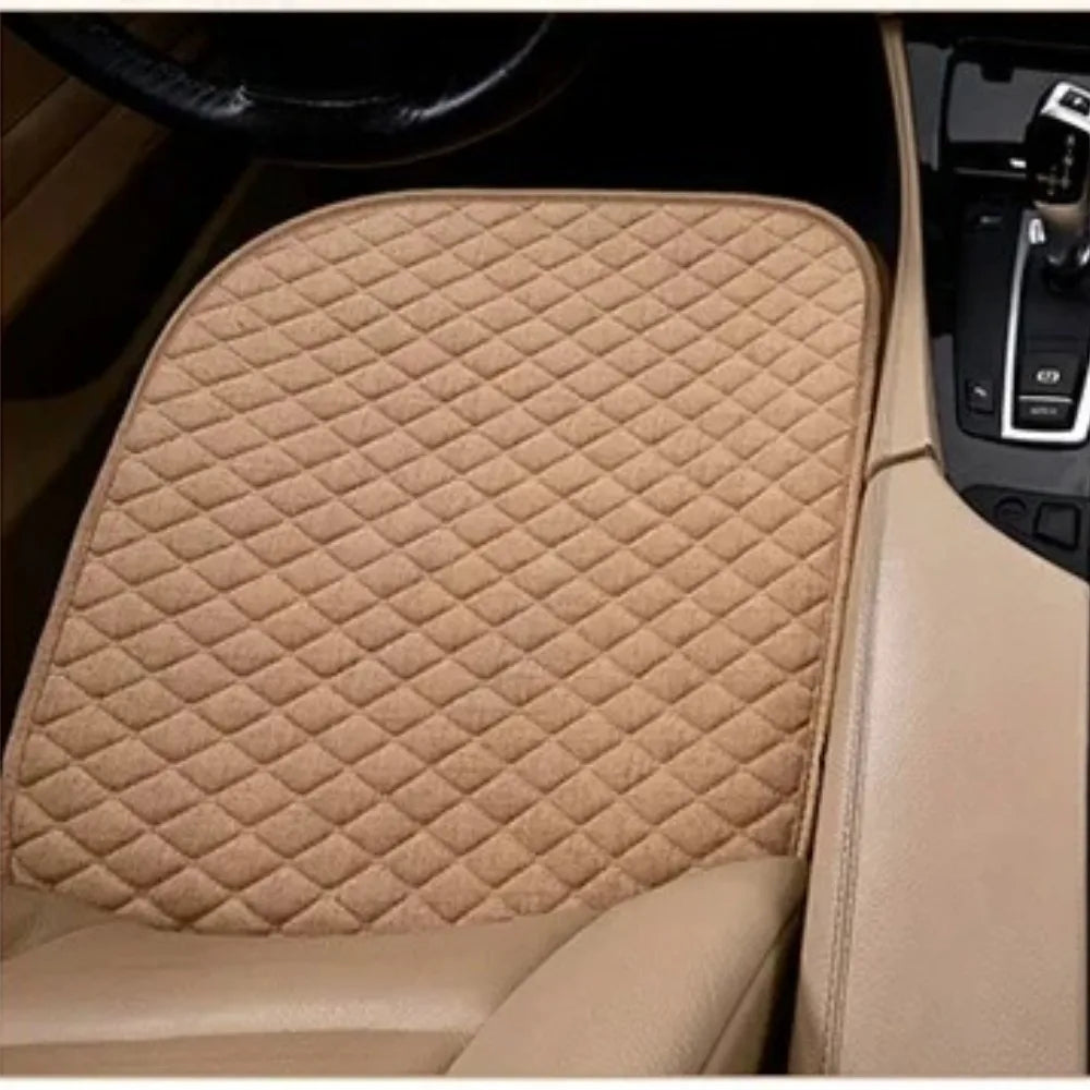 Linen Non-Slip Car Seat Cushion – Universal Fit All-Season