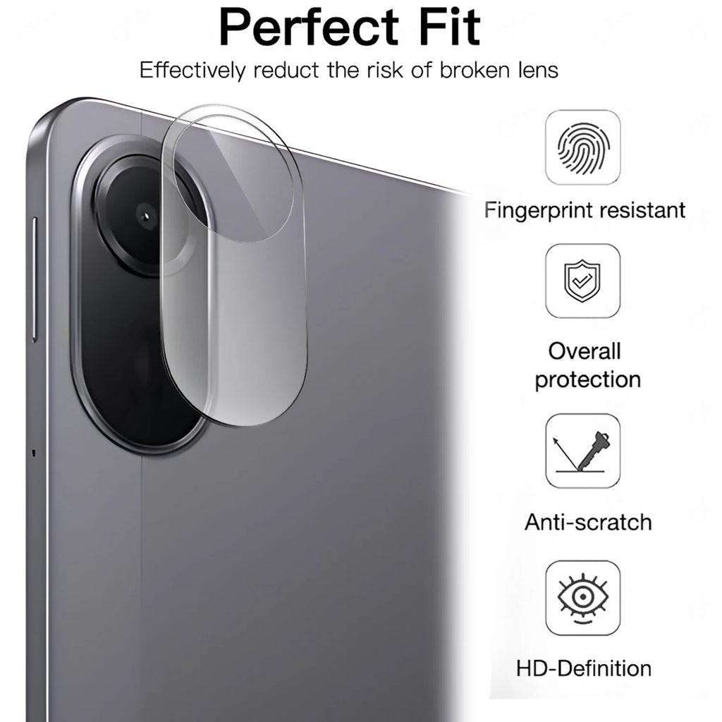 Redmi Pad 2 Camera Lens Tempered Glass Protector – 1–5 Pack