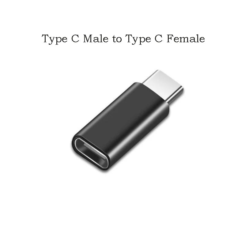 OULLX USB-C Male to Female Adapter – Charging & Data Transfer