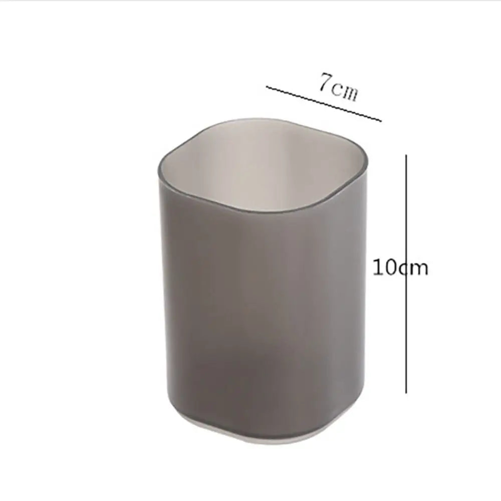 Frosted Plastic Pen Holder & Desktop Organizer – 3 Sizes