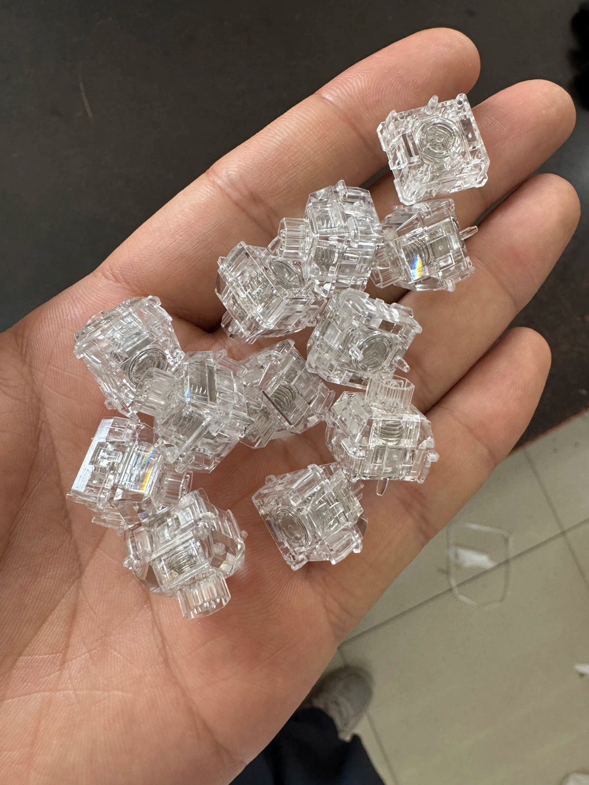 Wuque Studio Babao Diamond Hall Effect Linear Switch 35gf