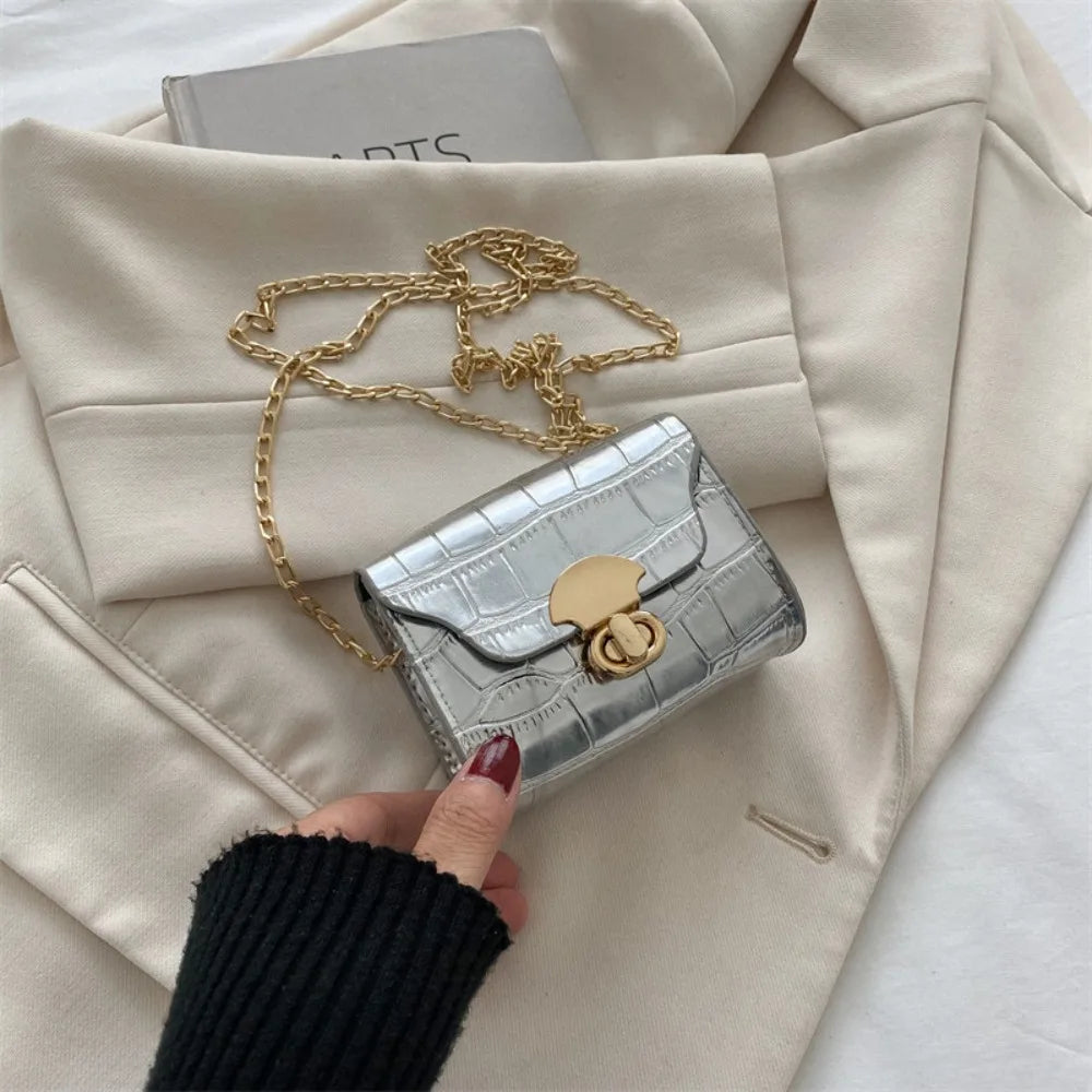 Mini Crossbody Shoulder Bag Women – Trendy Baguette Style