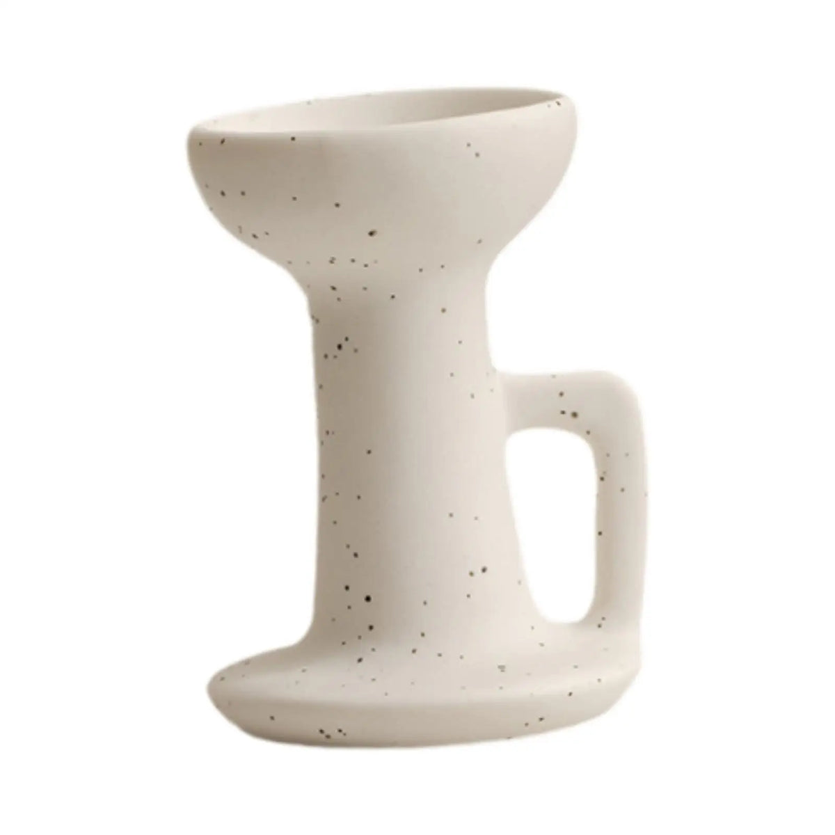 Minimalist Ceramic Candle Holder – Boho Table Decor Ornament