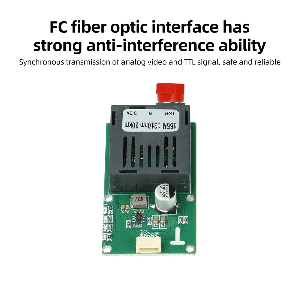 TTL Fibre Optic Transceiver Module for Drones – 20/40/60 km