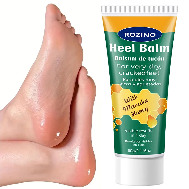 ROZINO Manuka Honey Heel Balm 60g – Moisturizing Foot Cream