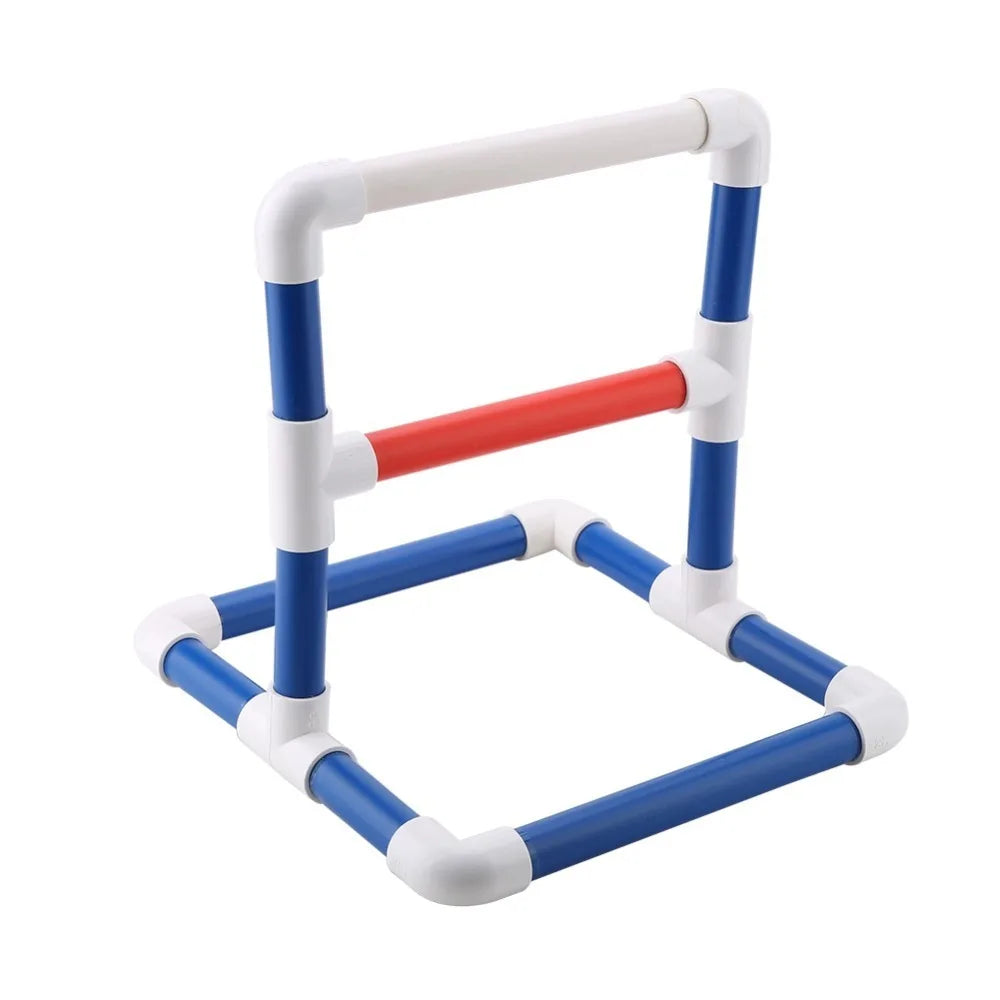 Tabletop PVC Bird Play Center – Parrot Gym Perch & Toy Tray
