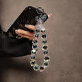 Crystal Butterfly Phone Charm Wrist Strap & Keychain Lanyard