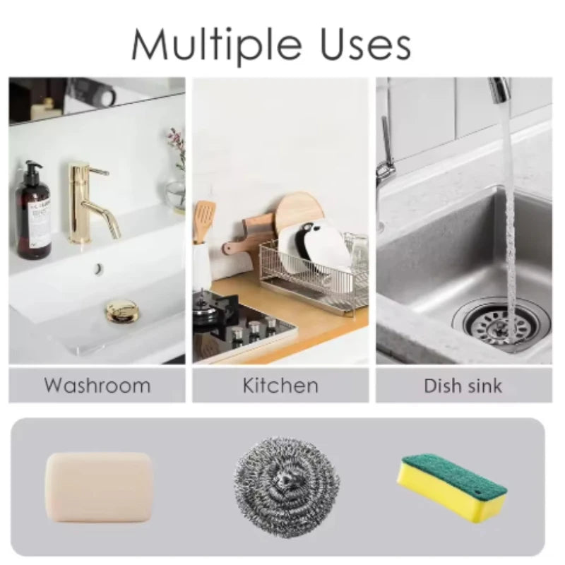 Cat Shaped Self-Draining Soap Tray | Bathroom Kitchen Holder