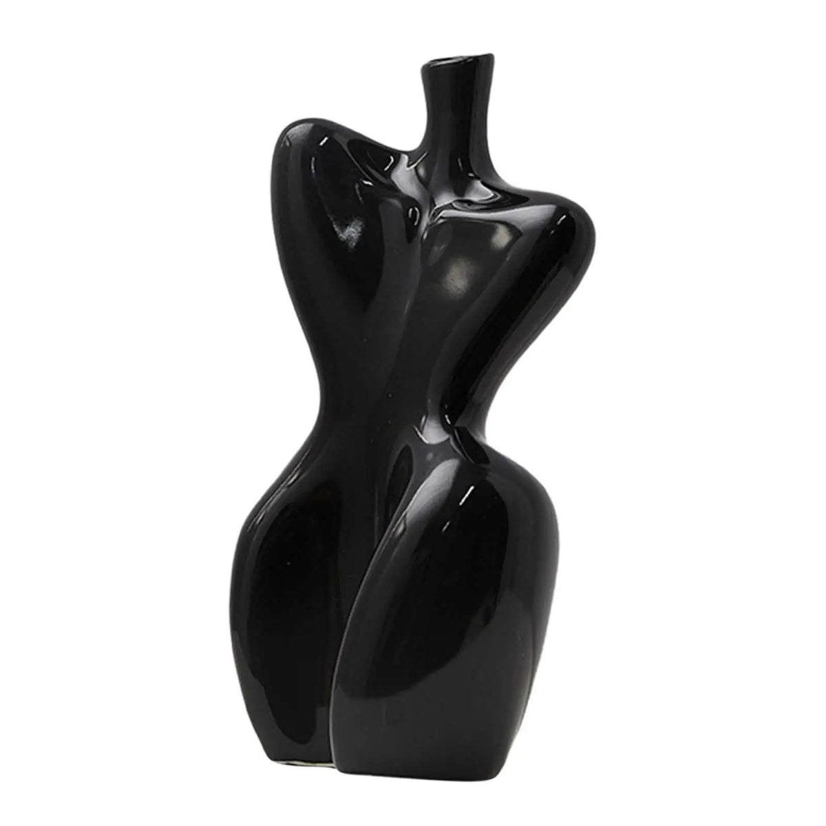 Kesoto Ceramic Body Vase – Abstract Female Form Flower Pot