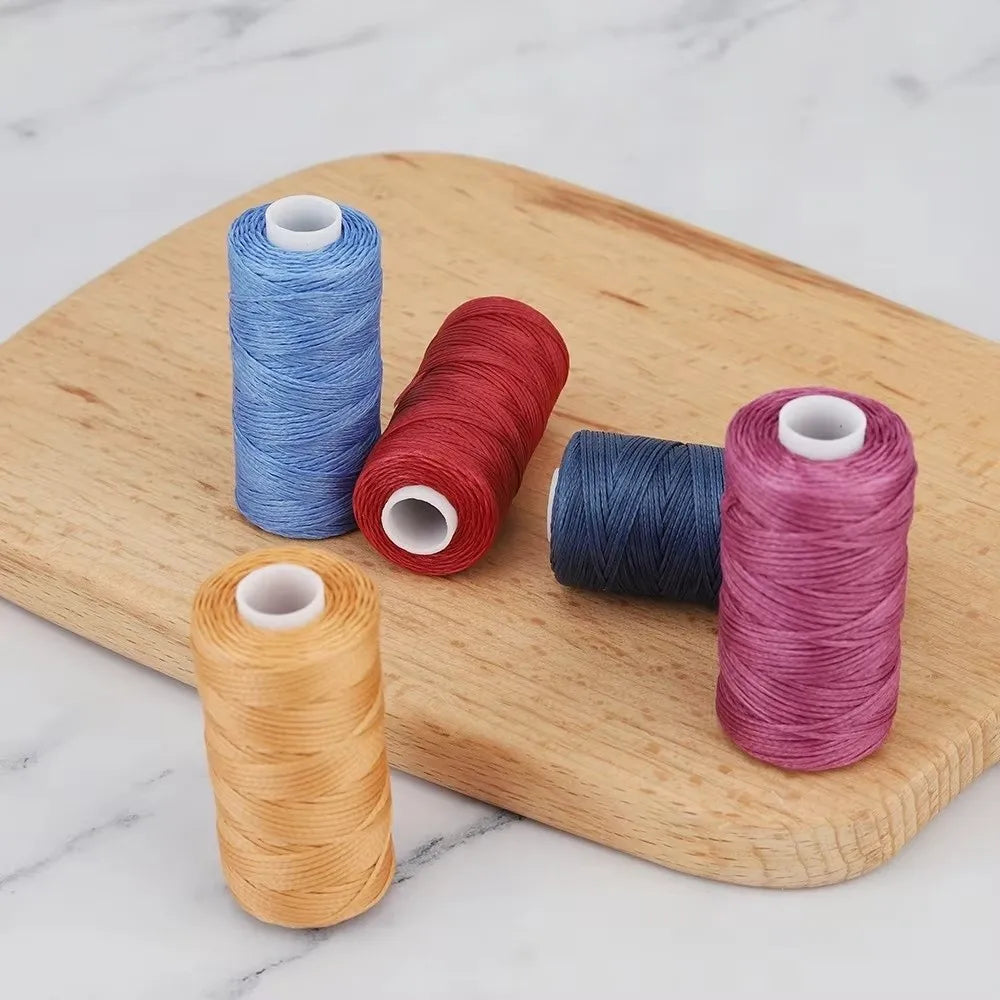 Waxed Cotton Cord Thread 0.8mm 260M | Leather & DIY Crafts