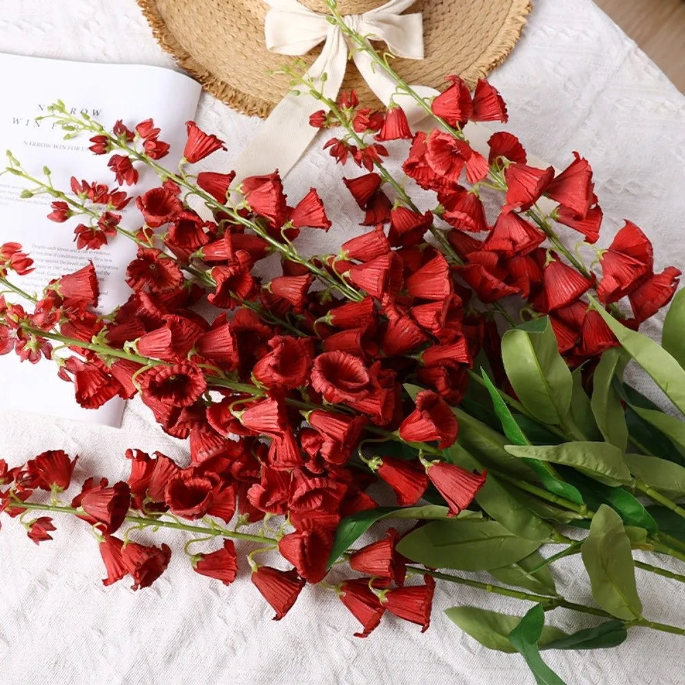 Long Stem Artificial Lily of the Valley Silk Flower Bouquet