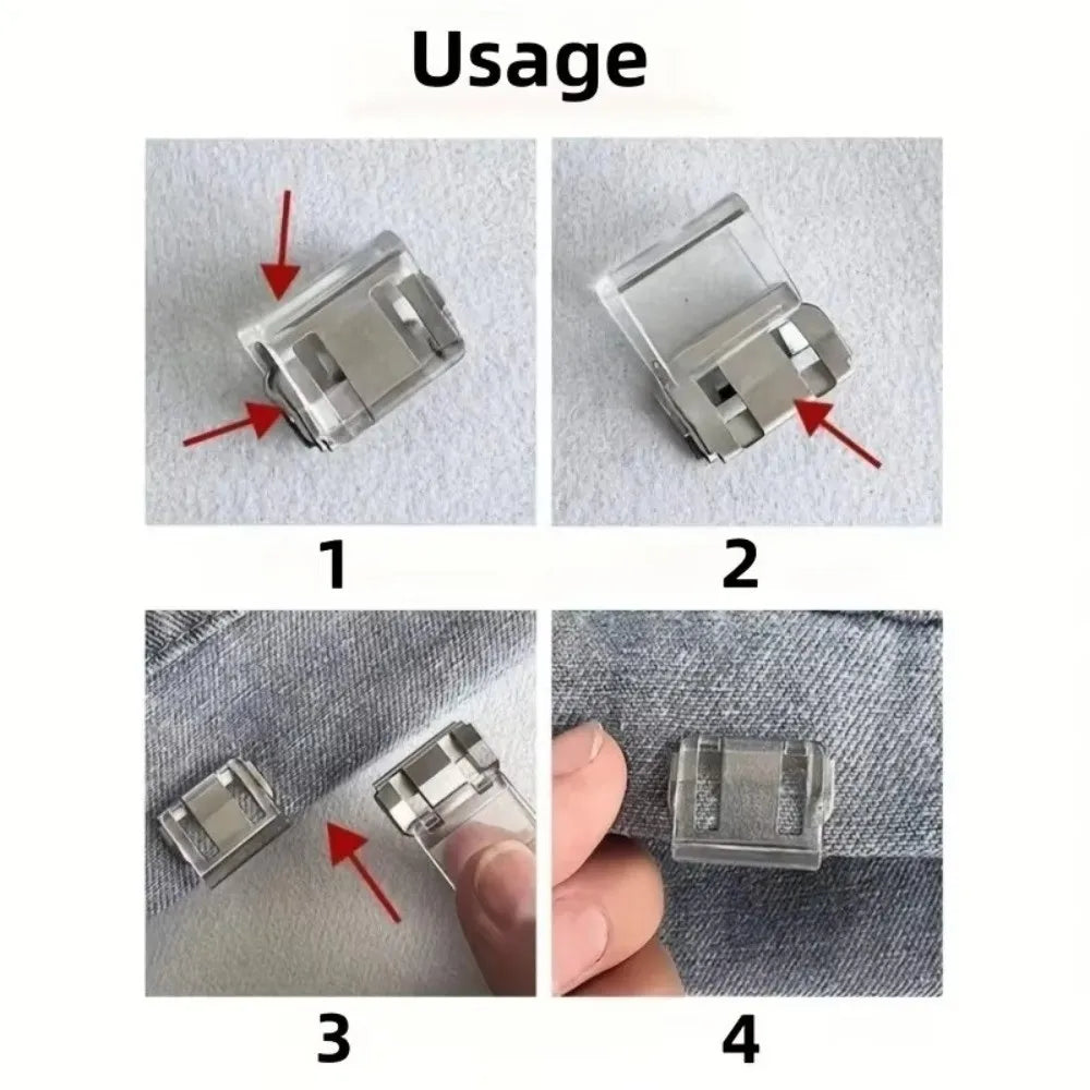 Invisible Trouser Hem Clips – No-Sew Shortening Buckle 1/4Pcs