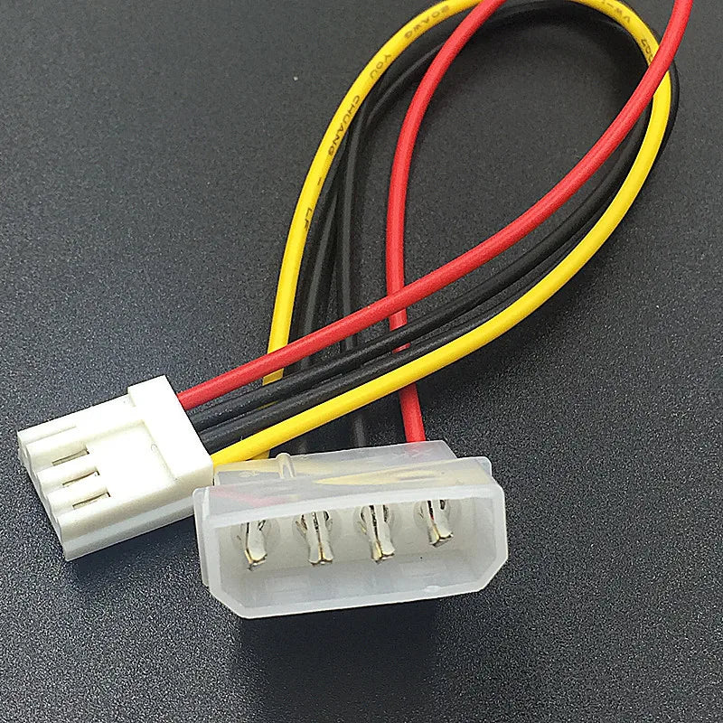 IDE to FDD Power Cable Splitter – 4-Pin Molex Adapter, 20cm