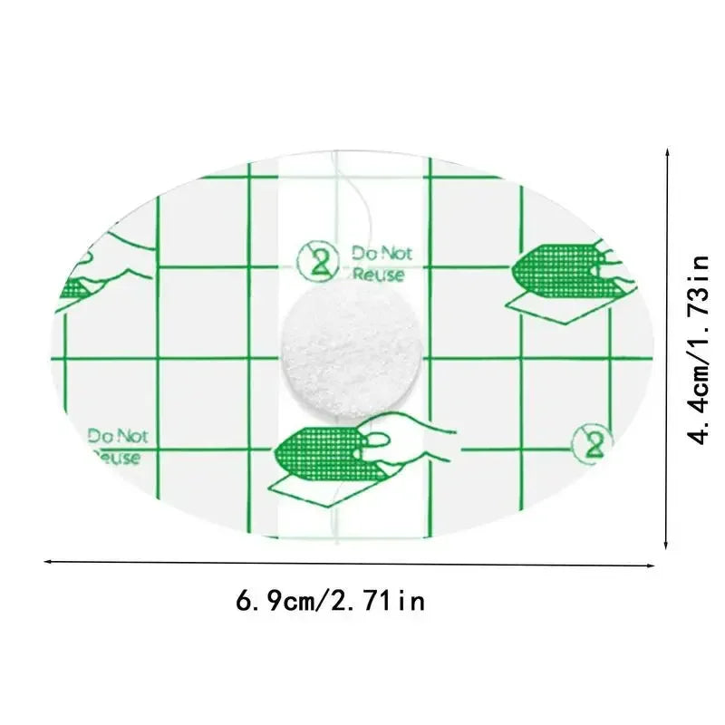 Waterproof Ear Covers 60 Pack – Bath & Swim Ear Stickers