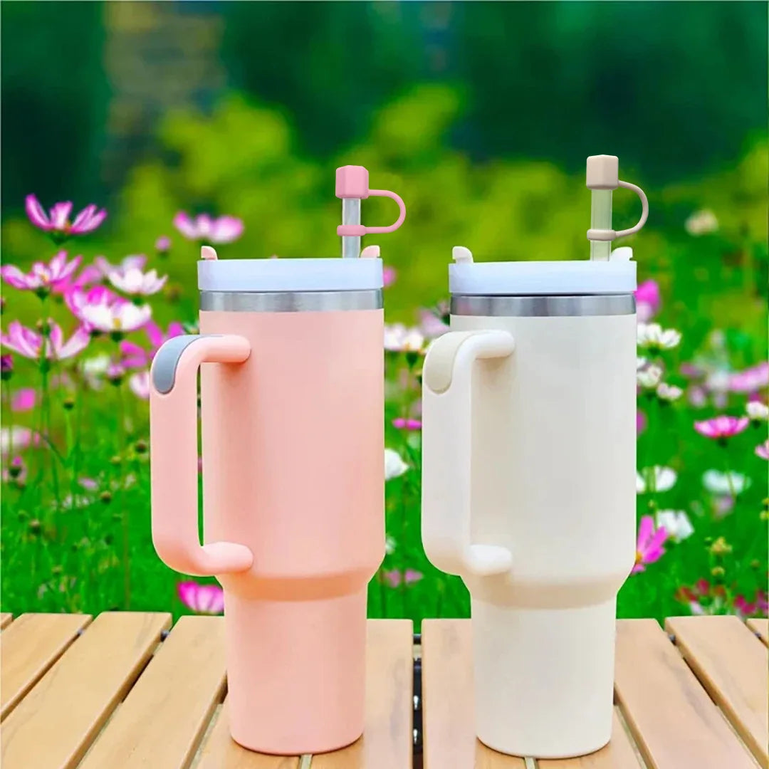 10mm Silicone Straw Cover Cap – Dustproof Hexagonal Topper