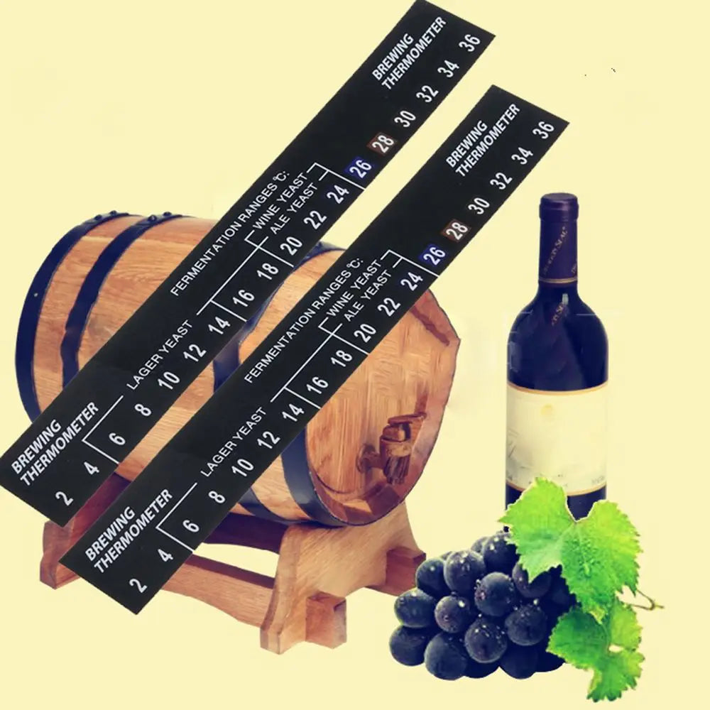 Digital Fermenter Thermometer Strip 2–36°C | Brew Sticker