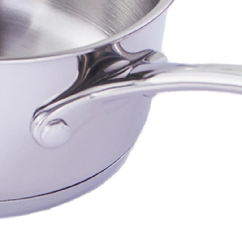 Kesoto Compact Stainless Steel Saucepan with Long Handle