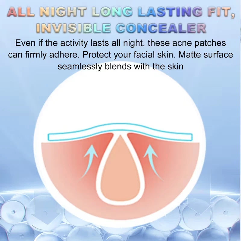 ROZINO Star Hydrocolloid Acne Patches 840/1680 Pcs – 7 Colors
