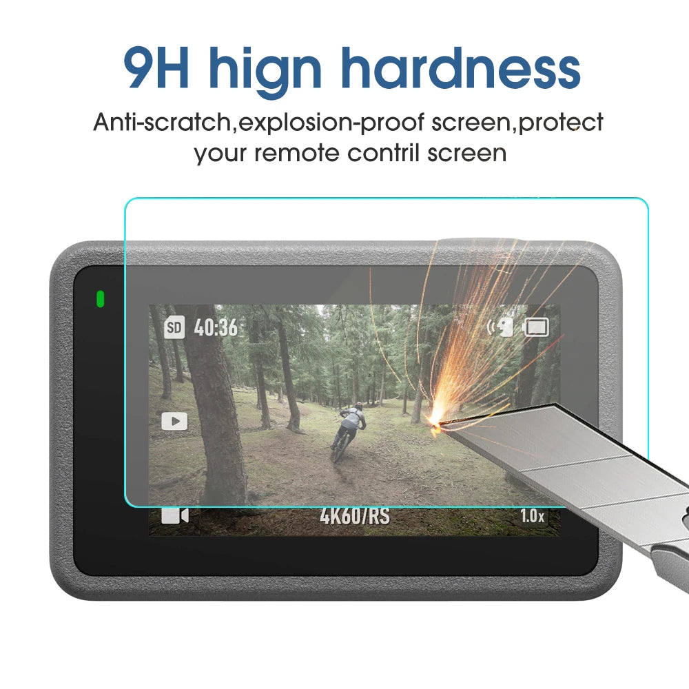 Tempered Glass Screen Protector – DJI OSMO Action 3 & 4