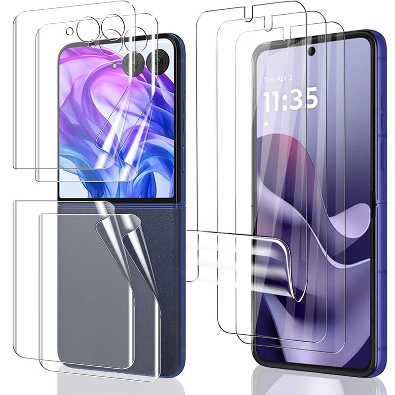 Motorola Razr 70 Ultra/60 Ultra Hydrogel Screen Protector Set