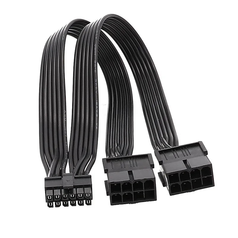 12-Pin to Dual 8-Pin PCIe Cable Adapter 30cm – RTX 3080 3090