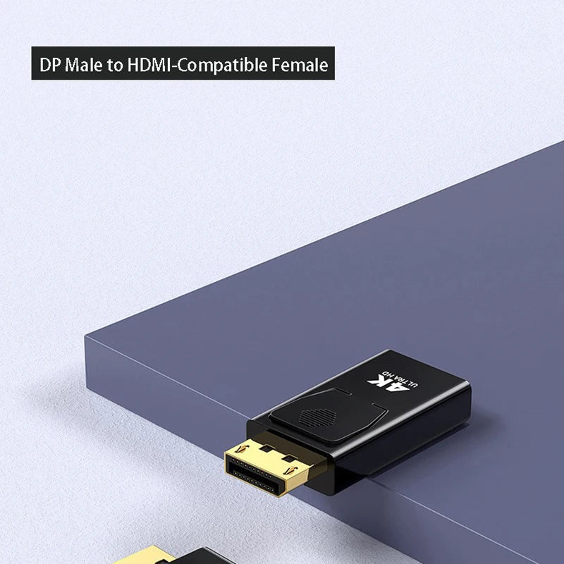 4K DisplayPort to HDMI Adapter | Audio Video Converter