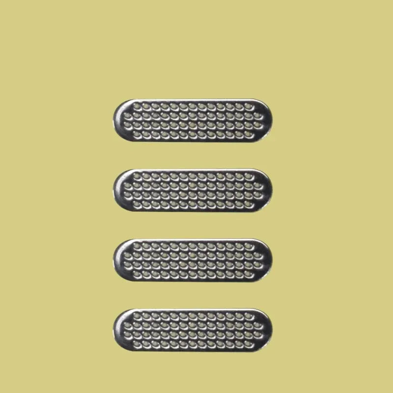 Phone Speaker Dustproof Metal Mesh Stickers – 4-Pack