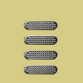 Phone Speaker Dustproof Metal Mesh Stickers – 4-Pack