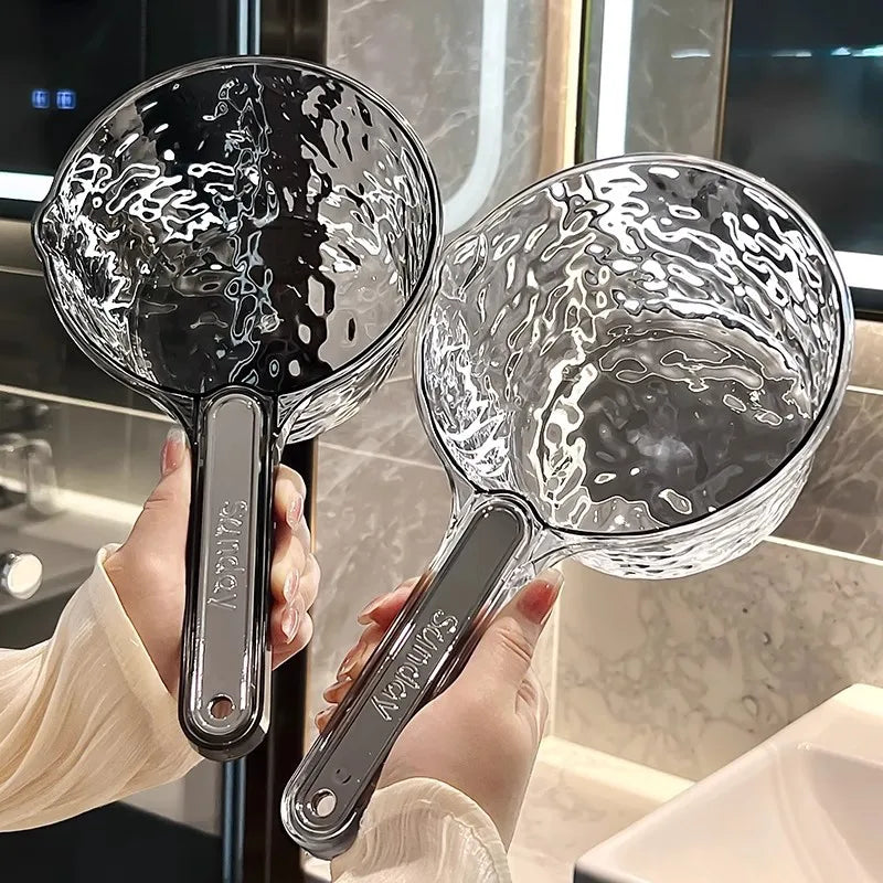 Long Handle Heat-Resistant Plastic Ladle & Water Scoop