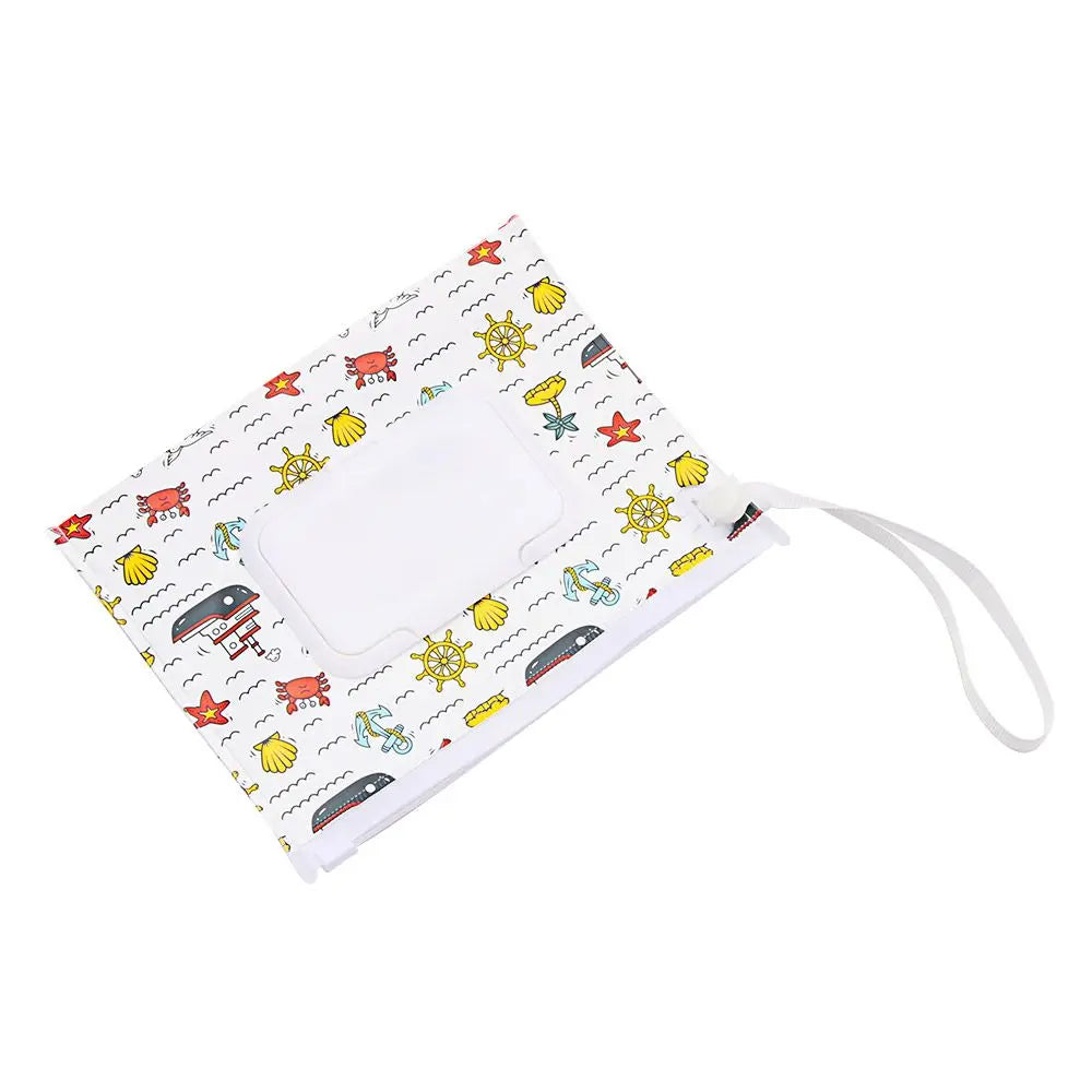 Portable Wet Wipes Bag – Hanging Tissue Case & Stroller Pouch