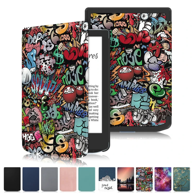 PocketBook Verse & Verse Pro 6" Smart PU Leather Case Cover