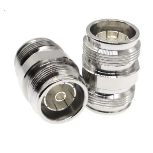 4.3-10 Mini DIN to N RF Coaxial Adapter | Male Female