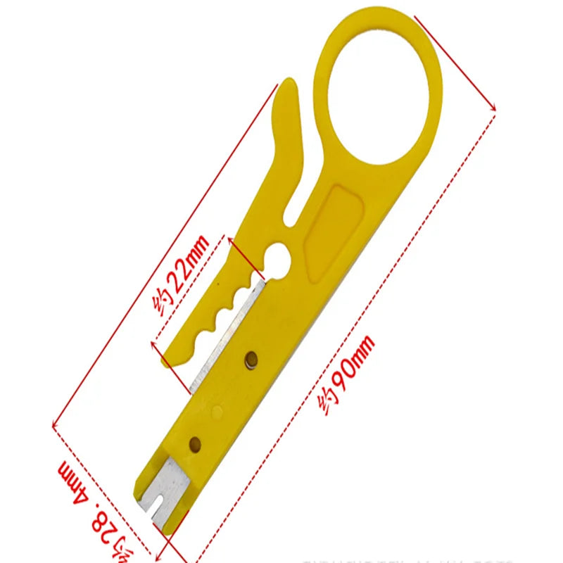 Mini Wire Stripper & Punch Down Tool Blade | Network Cable