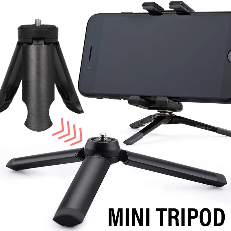 Portable Mini Tripod for Phone & Camera | Lightweight Travel
