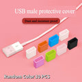 Silicone USB Male Dust Cap Protector – 1/5/10/20 Pack