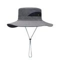 Wide Brim UV Mesh Bucket Sun Hat – Unisex Outdoor Fishing
