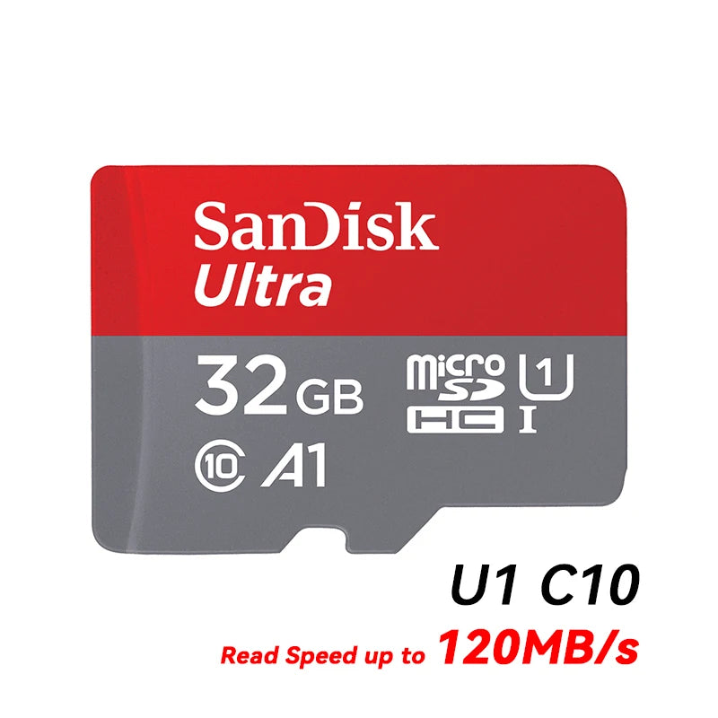 SanDisk Ultra Micro SD Card A1 C10 U1 – 32GB to 256GB