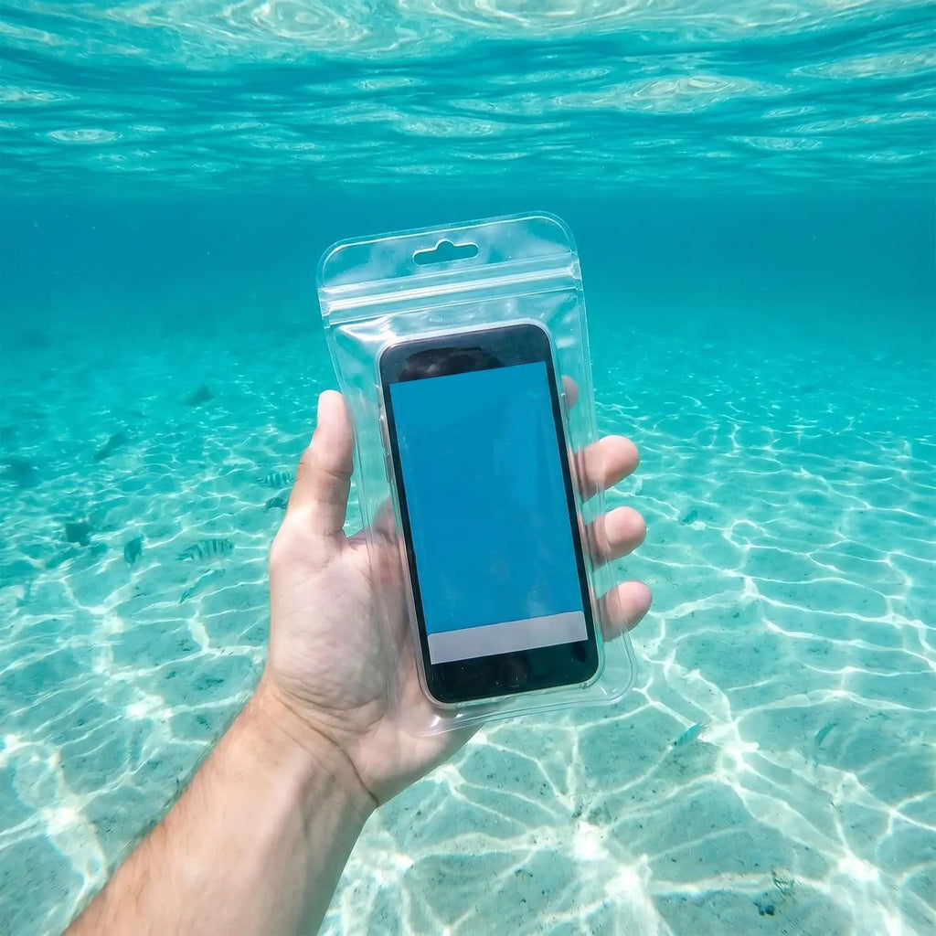 2-Pack Waterproof Phone Pouch – PVC Swimming Bag Case
