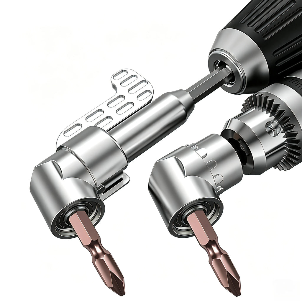 105° Right Angle Drill Bit Adapter | 1/4" Hex Shank