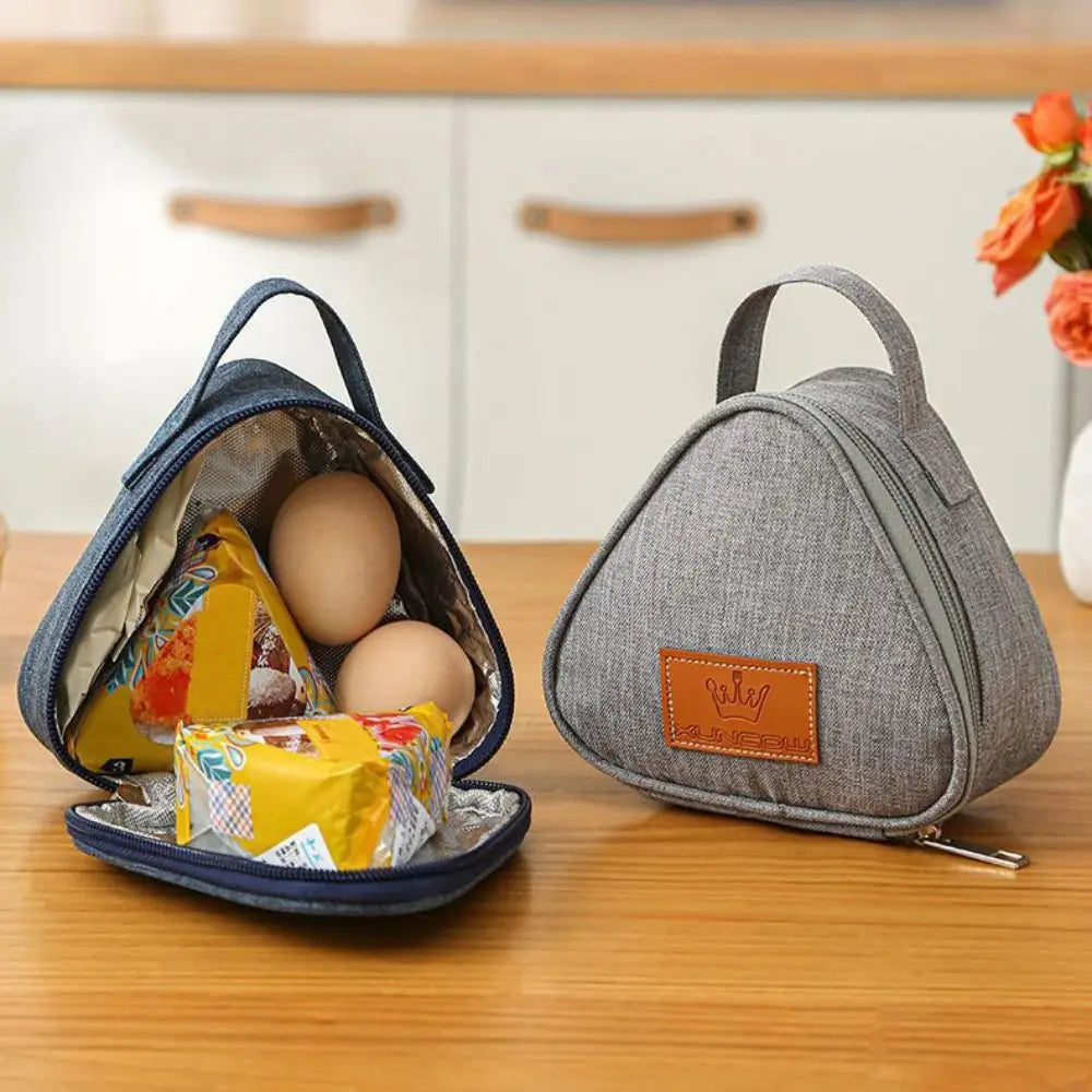 Triangular Insulated Lunch Bag | Aluminum Foil Thermal Tote