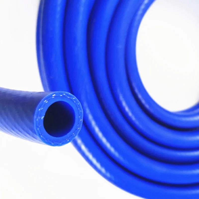 Blue Braided Silicone Hose | High Temp & Pressure – 1M Lot