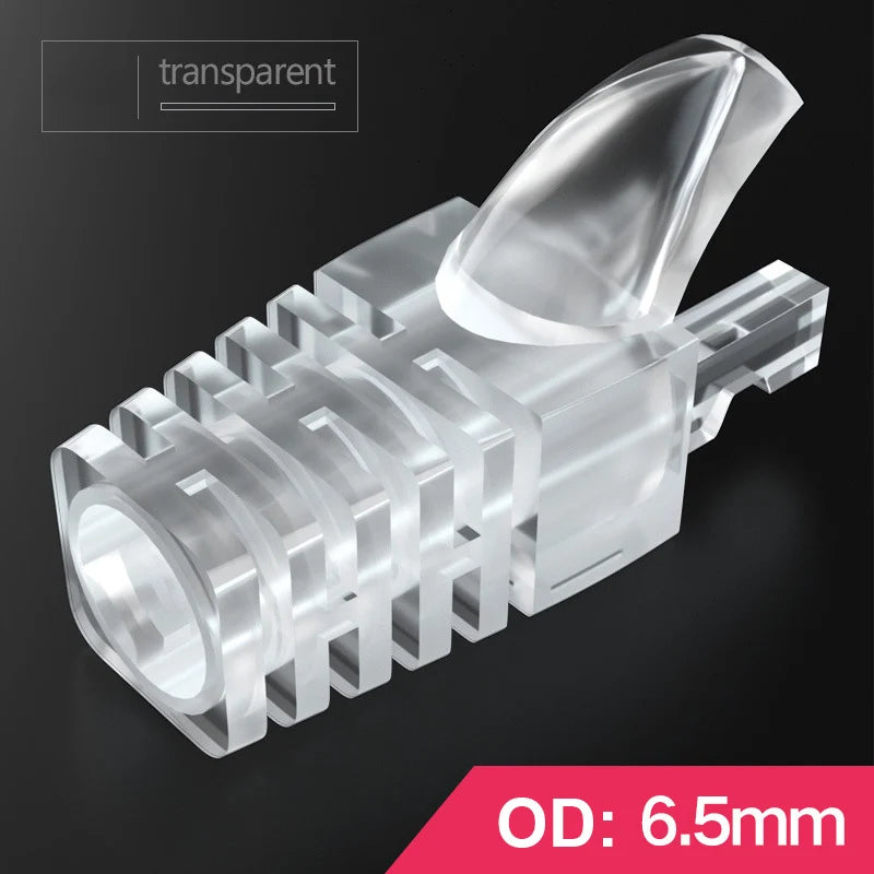 RJ45 CAT6 CAT5e Protective Caps – Multicolour 50/100 Pack