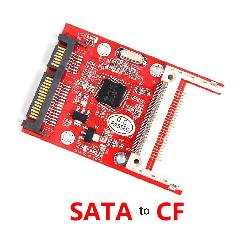 CF to SATA Adapter – Compact Flash Type I/II to 2.5" Converter