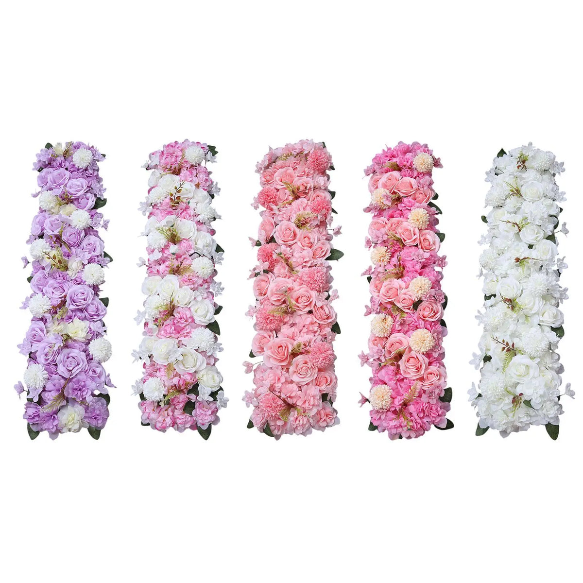 Silk Rose Floral Panel Backdrop | Wedding & Party Wall Decor