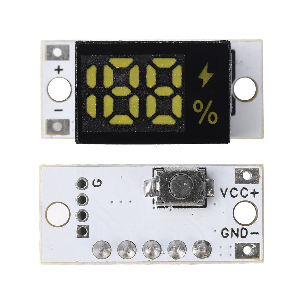 Mini Lithium Battery Level Indicator Module 1S–4S | Gaqqee