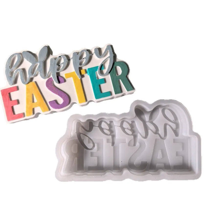Easter Rabbit Silicone Mold – Candle, Plaster & Resin DIY