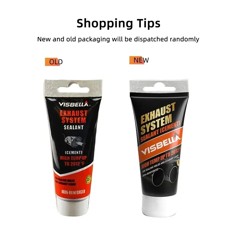 High-Temp Exhaust Pipe Repair Sealant – Car & Motorcycle