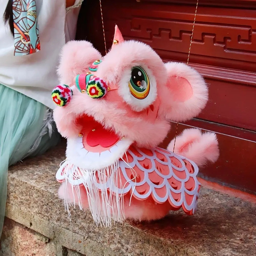 Lion Dance DIY Lantern Kit – Handheld New Year Festival Decor